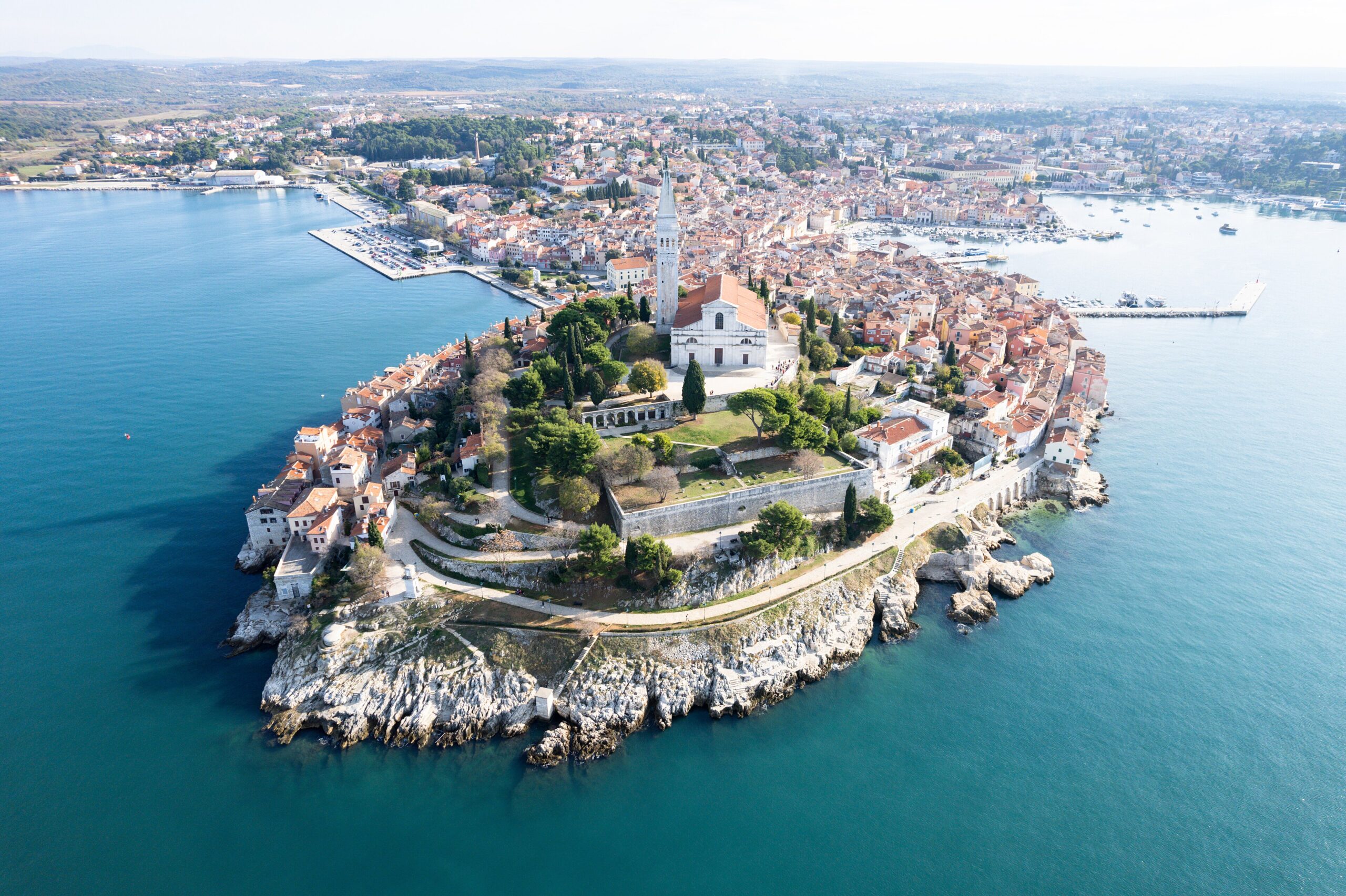 Rovinj_Luftaufnahme Rovinj_Luftaufnahme